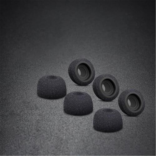 2pcs/6pcs Sponge Silicone Memory Foam Replacement Ear Tips Buds for Apple Airpods Pro Headphones Ear Buds