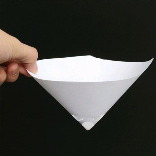 230pcs Car Nylon Conical Paper 100 Mesh Paint Strainer Filter Purifying Cup JA55