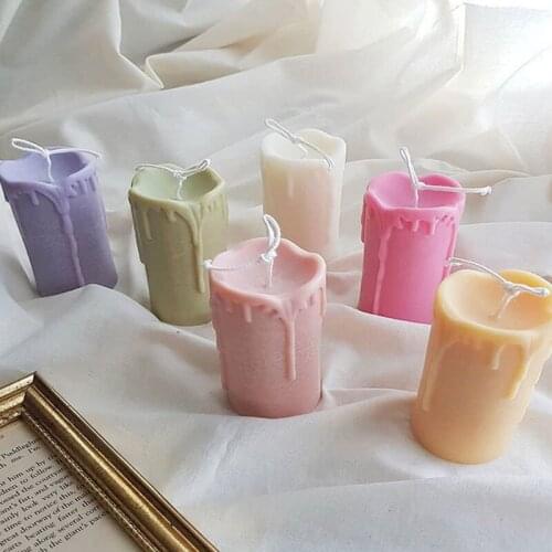 3D Tearing Small Candle Silicone Mold Aromatherapy Candle Silicone Mold DIY Aromatherapy Plaster Mold Handmade Silicone Mold
