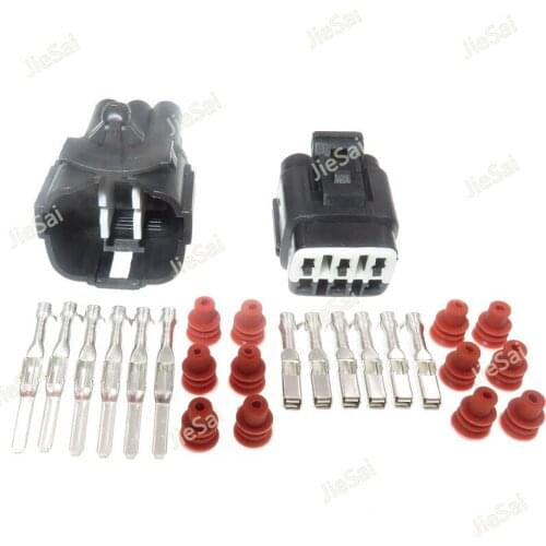 6 Pin 6188-0209 6189-0368 Auto Waterproof Electric Wiring Harness Cable Sealed Female Male Connector