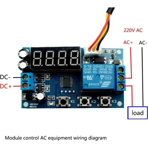 DS18B20/Sensor Switch/Temperature Detection/Relay Switch Control Module 5/12/24V