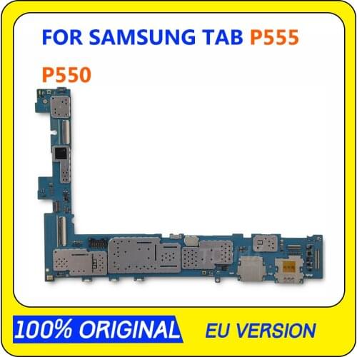 Mainboard WiFi 4G Version Logic Board With Chips Full Unlocked Motherboard For Samsung Galaxy Tab A 9.7 P550 P555 Motherboard