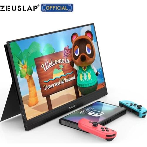 New 15.6inch ultrathin portable monitor usb c hdmi switch phone ps4 gaming monitor with 1080p/touch function/4K for options