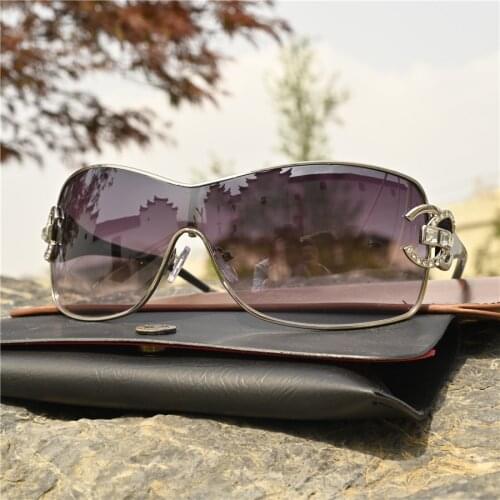 Rockjoy Luxury Diamond Sunglasses Women Small Face Narrow Sun Glasses for Female Rhinestone Integrated Lens Ladies