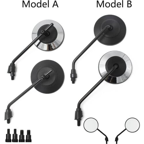 Length adjustable rearview mirror motorcycles universal retro High strength engineering plastics