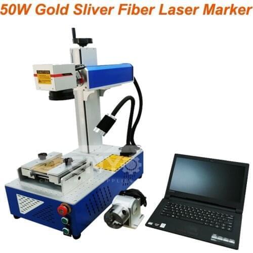 High quality marking cnc metal plate fiber cutting machine jewelry laser marker for wholesale