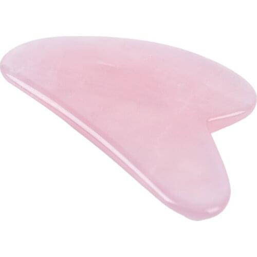 1PC Natural Quartz Jade Guasha Board Scraper Tools Board Massager Tool Relax