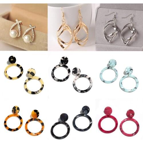 2019 Fashion Cross Brincos Oorbellen Bijoux Pearl Rhinestone Crystal Stud Earrings For Women Party Jewelry pendientes Mujer