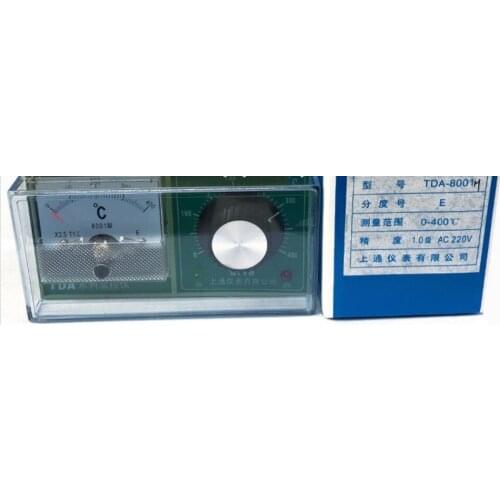 Authentic on the instrument TDA-8001H E type 0-400 degrees full range indicating temperature controller