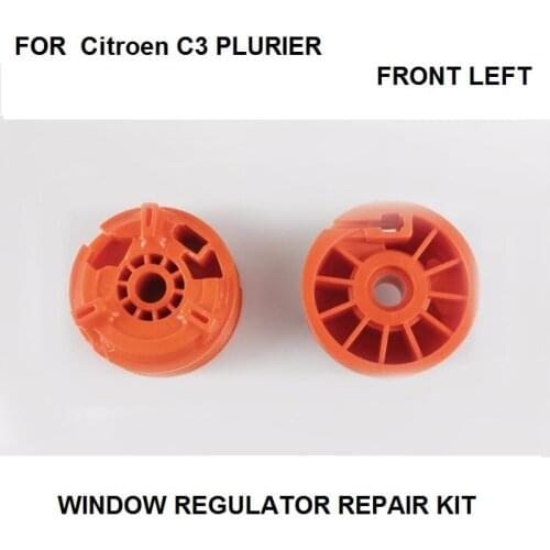 X1 PIECE CAR ROLLER FOR CITROEN C3 PLURIEL WINDOW REGULATOR REPAIR KIT 2/3 - DOOR FRONT LEFT 2003-2010