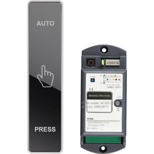 Wireless Universal Touch Exit Button Multifunction Expander Module for Automatic Door