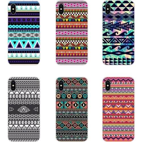 For Huawei G7 G8 P7 P8 P9 P10 P20 P30 Lite Mini Pro P Smart Plus 2017 2018 2019 Accessories Phone Shell Cover aztec tribal print