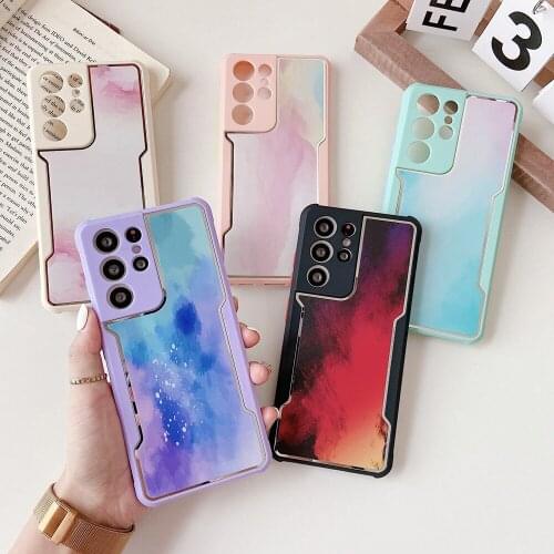 Painting Back Case For Samsung Galaxy A32 A42 A52 A72 A12 A51 A71 A21S A31 A41 A20 A30 A30S A50 A70 S10 S20 S21 FE Plus Ultra