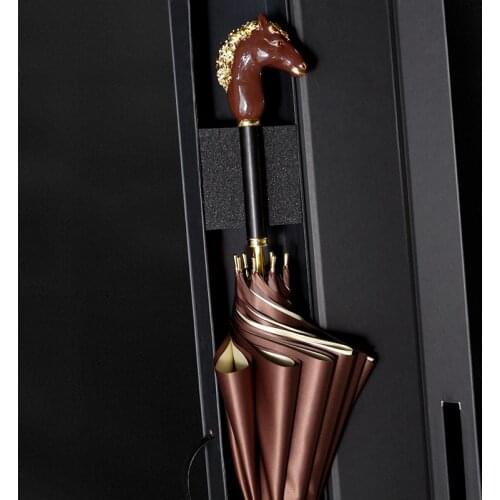 Danmunier original design Xinjiang horse retro umbrella rain and sunshine customized creative umbrella gift box