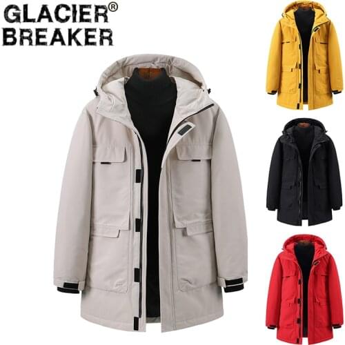 Мужские длинные куртки GLACIER BREAKER China At AliExpress