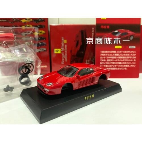 1/64 KYOSHO Ferrari F512 M Collection of die-cast alloy assembled car decoration model toys