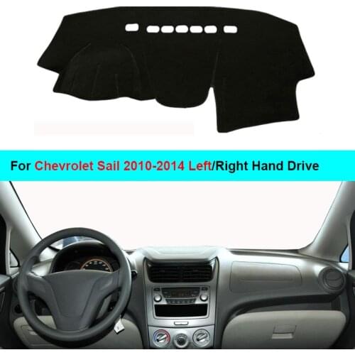 2 Layers Car Dashboard Cover Sunshade For Chevrolet Sail 2010 2012 2013 2014 Automobile Protector Car Styling Dashmat Sun Shade