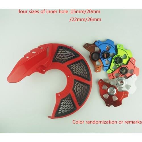 Red Front Brake Disc Motorcycle Rotor Guard Cover Protector Fit KTM SX SXF XC XCF EXC EXCF 125 200 250 300 350 free shipping