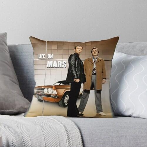 Life on Mars Throw Pillow Cushion Cover Polyester throw pillows case on sofa home living room car seat decor 45x45cm