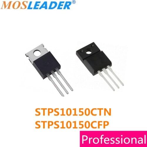 Mosleader 50PCS STPS10150CT TO220 STPS10150CFP TO220F STPS10150 STPS10150C STPS10150CT STPS10150CF