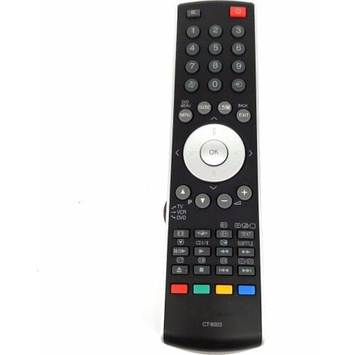 New Replace Remote Control CT-8003 FOR TOSHIBA LCD LED TV CT-8002 32AV504 32AV505 37AV503 37AV504 37AV505 Remoto Controller
