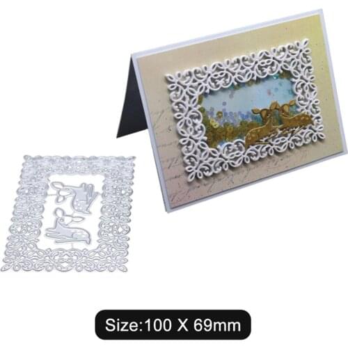 Cutting Dies for Scrapbooking,URYKE Carbon Steel Die Cuts Stencil Metal Mould Template for DIY Embossing Card Making New 2019