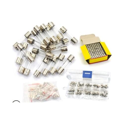 5PCS6 * 30 mm glass tube fuse fuse 250 v 0.5 A 1 A, 2 A, 3 A, 4 A, 5 A 10 A 15 A 6 x30mm insurance tube package 10 5 A box