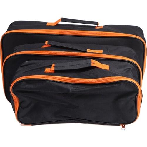 Black Car Wear Resistant Zipper Closure Practical Storage Case With Handle Durable Portable Pouch Vacuum Cleaner Tool Bag