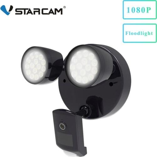 Vstarcam 1080P Outdoor 2 LED Floodlight IP Camera Wifi Camera IP66 Waterproof Motion Detection CCTV Surveillance Security Camera