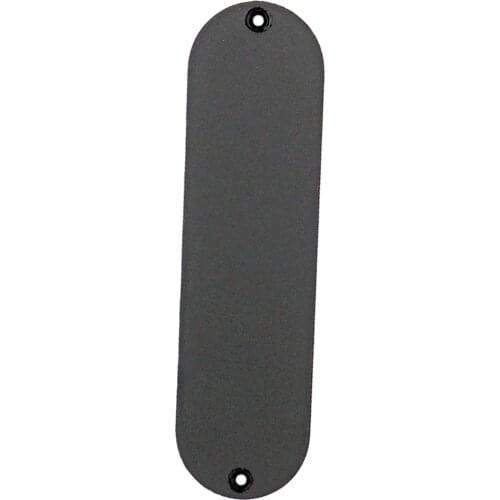 1x Electric Guitar Accessory Back Plate Cavity Switch Cover Back Cover Black