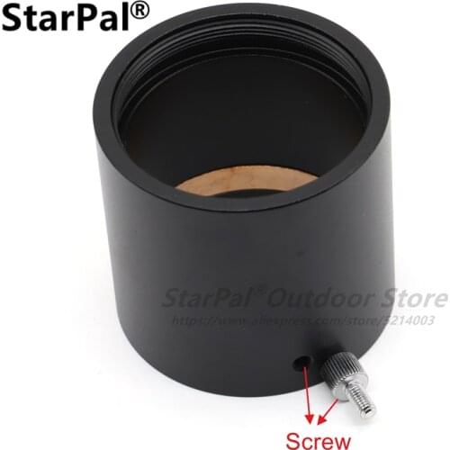 StarPal Straight Through 2 Inch SCT Astronomy Telescope Adapter for Schmidt-Cassegrain Monocular w/ Brass Compression Ring