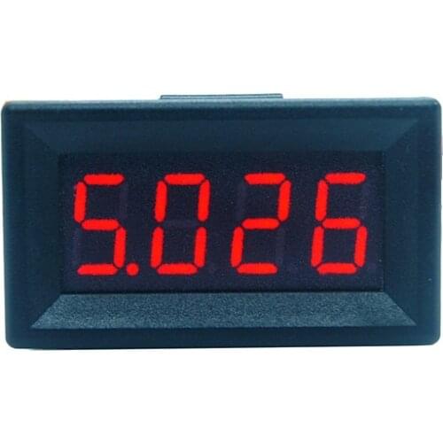 DC 0-99.99V 100V 4-digits 4bit 0.36inch Digital Voltmeter 3Wire Voltage Panel Meter