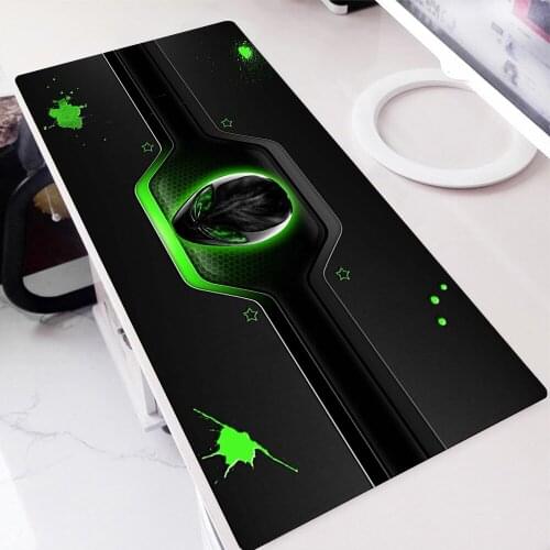 Large Mouse Pad Gamer Anime Alienware Gaming setup Accessories XL Anti-slip Natural Rubber Keyboard Desk Pad Big Size mousepad