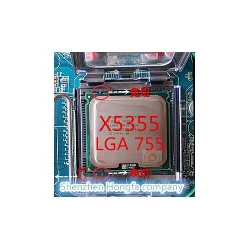 Lntel Xeon X5355 2.66GHz/8M/1333Mhz/CPU equal to LGA775 Core 2 Quad Q6600 CPU works on LGA775 mainboard no need adapter