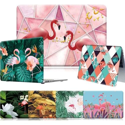 For Apple MacBook Pro 13/15/16 Inch/Macbook Air 13/11 Inch Laptop Case Flamingo Series Scratch-Resistant Hard Shell Case
