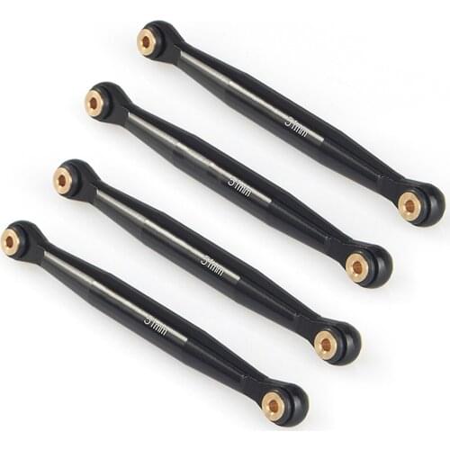 For Axial SCX24 C10 RC Model Car Metal Pull Bar Linkage Lever Link Rods Upgrade Accessories