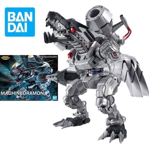 25CM BANDAI Figure Rise Anime Digimon Adventure Mugendramon Action Figurine Collectible Model Toys