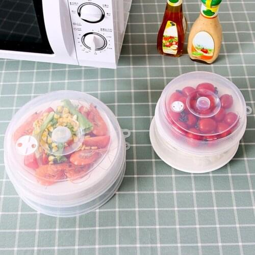 Food Sealing Lid Microwave Oven Fridge Dish Plate Dustproof Cover Kitchen Tool Cooking Kitchen Accessories