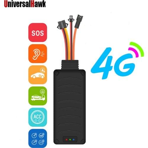 GSM GPS signal upgrade Car 2G 3G 4G GPS Tracker SOS Voice Cut Off Oil Towed away move ACC status Alarm GPS Locator Free APP