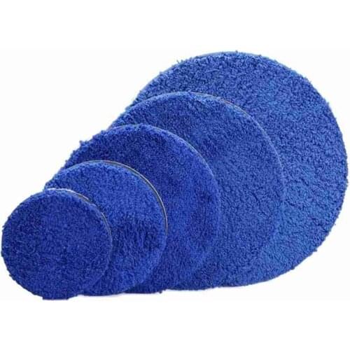3/4/5/6/7Inch Microfiber Car Polishing Pad Waxing Micro Fiber For Car Polisher Replaceable Buffing Pads Car Accessories
