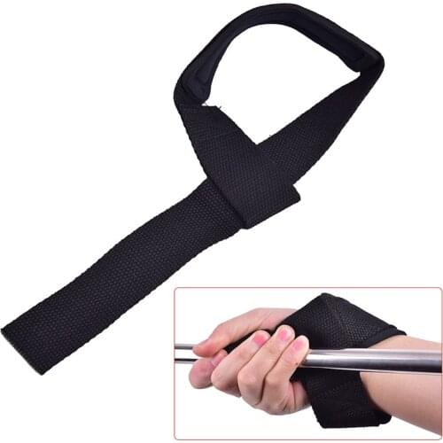 1xWeightlifting Bracers Powerlifting Wristband Gym Lifting Straps Weightlifting Wrist Weight Belt Bodybuilding Fitness Straps