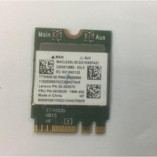 New Card For Realtek RTL8723BE NGFF Mini PCI-E WiFi For Bluetooth 4.0 for Lenovo E450 E550 E455 E555 B40-30 B40-70 FRU 04X6025