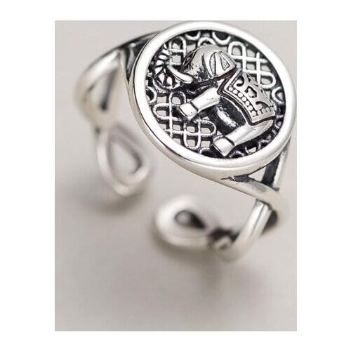 New Charming Elephant Ring for Women Vintage Boho Knuckle Party Rings Gothic Punk Jewelry Gifts for Girls 2020