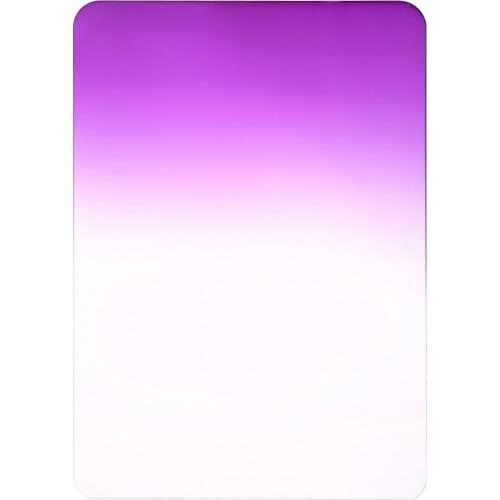 NEW hot Camera Filters Graduated Purple color Z Series 100*150mm camera Square Filter for Lee Cokin Z series Pro Holder