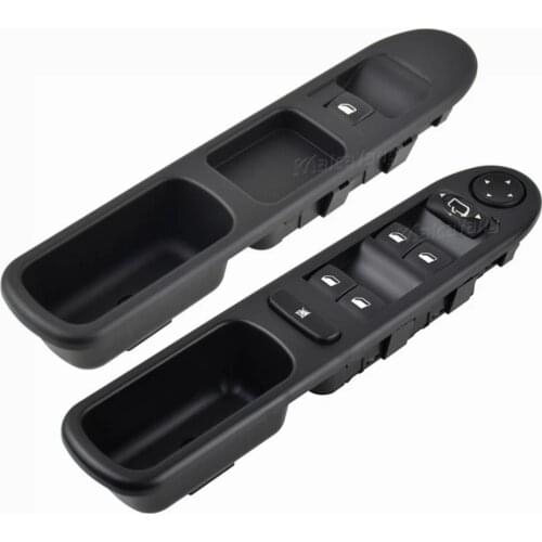 LHD Electric Master Control Power Lifter Panel Window Switch For Peugeot 307 CC 2003-2008 307 SW 2002-2014 6554KT 96351625XT
