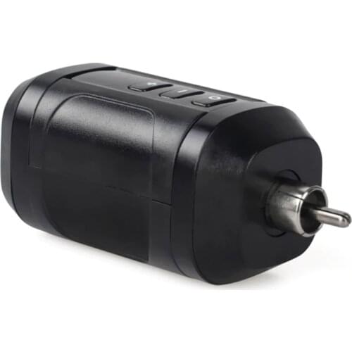 Q1QD Portable Wireless Tattoo Battery Power Supply RCA DC Interface for Rotary Machine Adapter