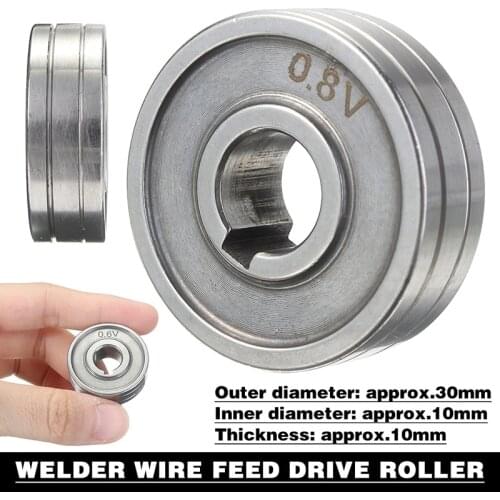0.6*0.8 MIG Welder Wire Feed Drive Roller Steel Wire Feed Drive High Strength Wire Feed Roller Roll Groove 030"-.035"