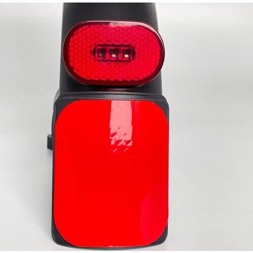 Rear Fender Reflective Stickers for XIAOMI Mijia M365 Por 2 Electric Scooter Muguard License Reflective Patch