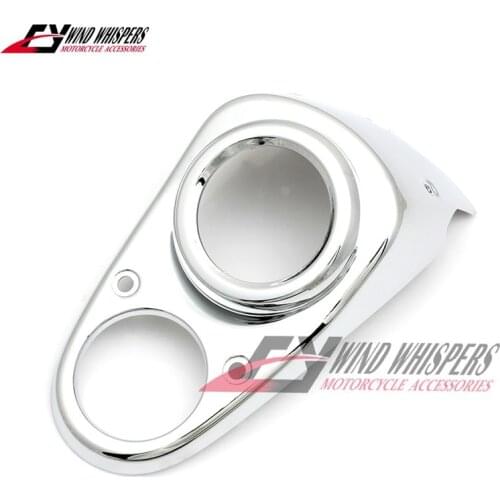 Motorcycle ABS chrome Speedometer Tachometer Meter Case Gauge Cover Instrument shell For Honda VF250 Magna 250