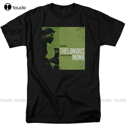 Thelonious Monk Work T Shirt Licensed Jazz Pianist Composer Bebop Music Black t-shirt dress